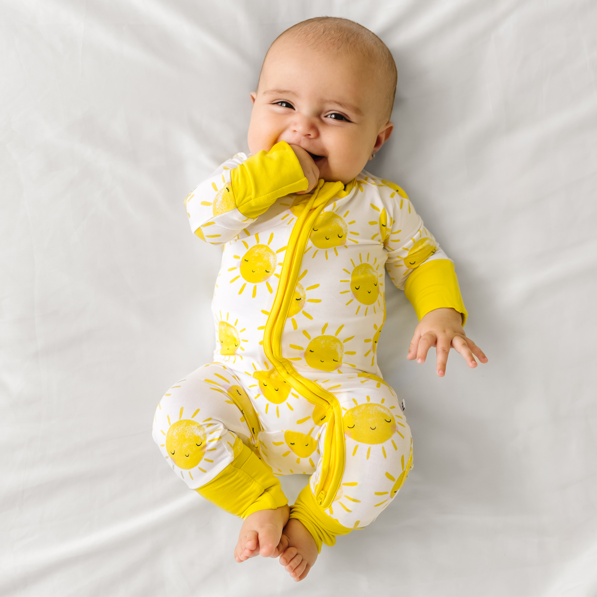 Little Sleepies Zippy - Sunshine, 0-3 M.