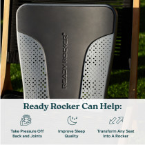 READY ROCKER - New 3.0 2024 Model (Slate) - Portable Ergonomic Rocker