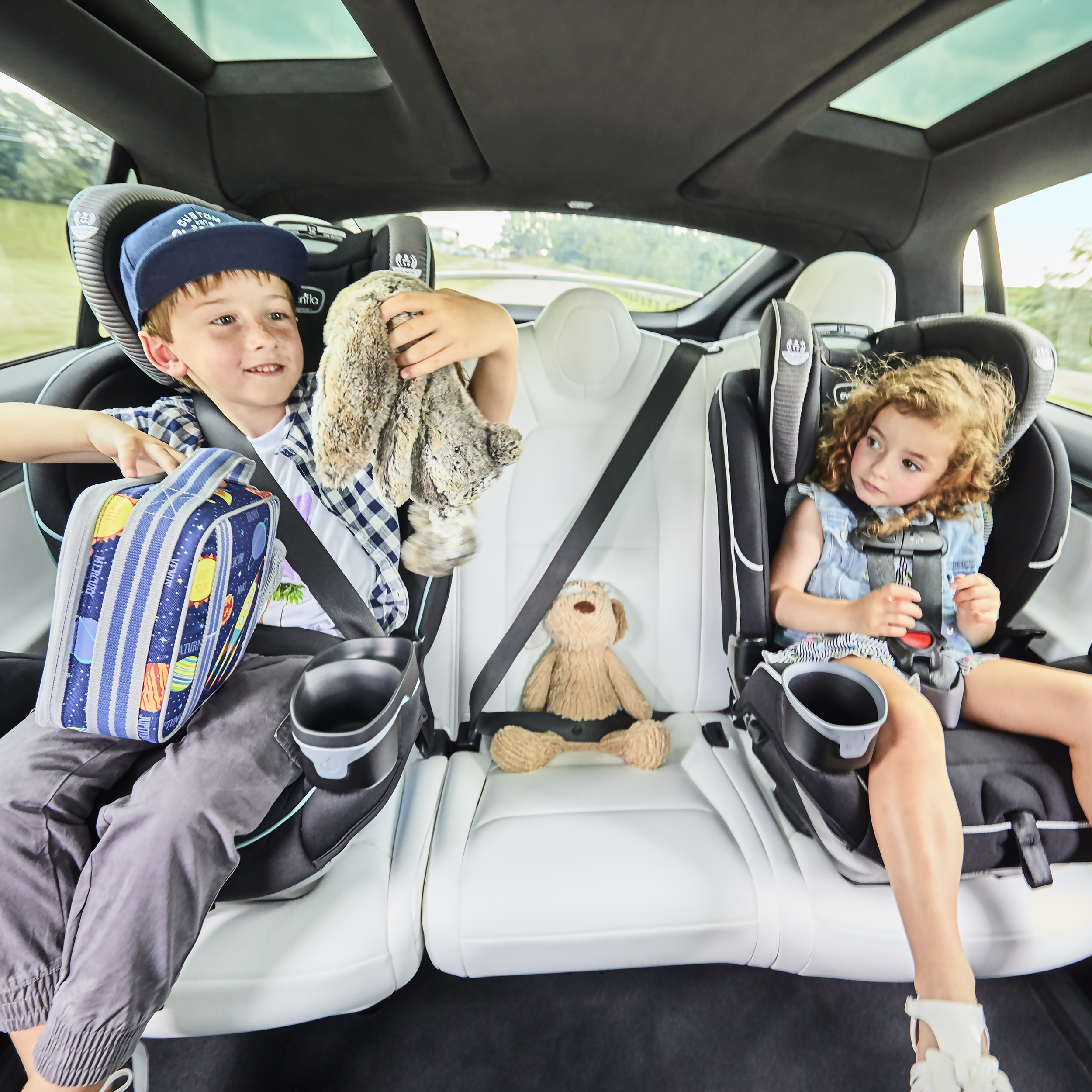 Evenflo EveryFit/All4One 3in1 Convertible Car Seat Ophelia Purple