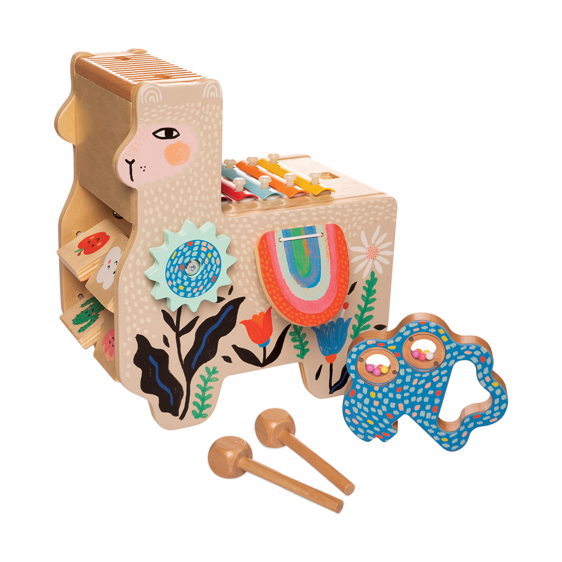 Manhattan Toy Lili Llama Musical Wooden Instrument