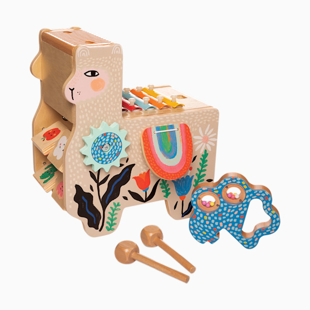 Manhattan Toy Musical Lili Llama Wooden Toy.