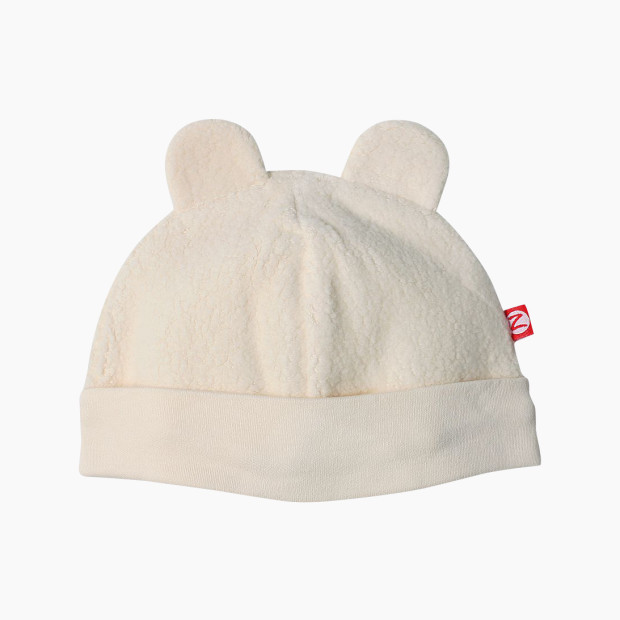 Zutano Cozie Fleece Hat - Cream, 3-6 M.