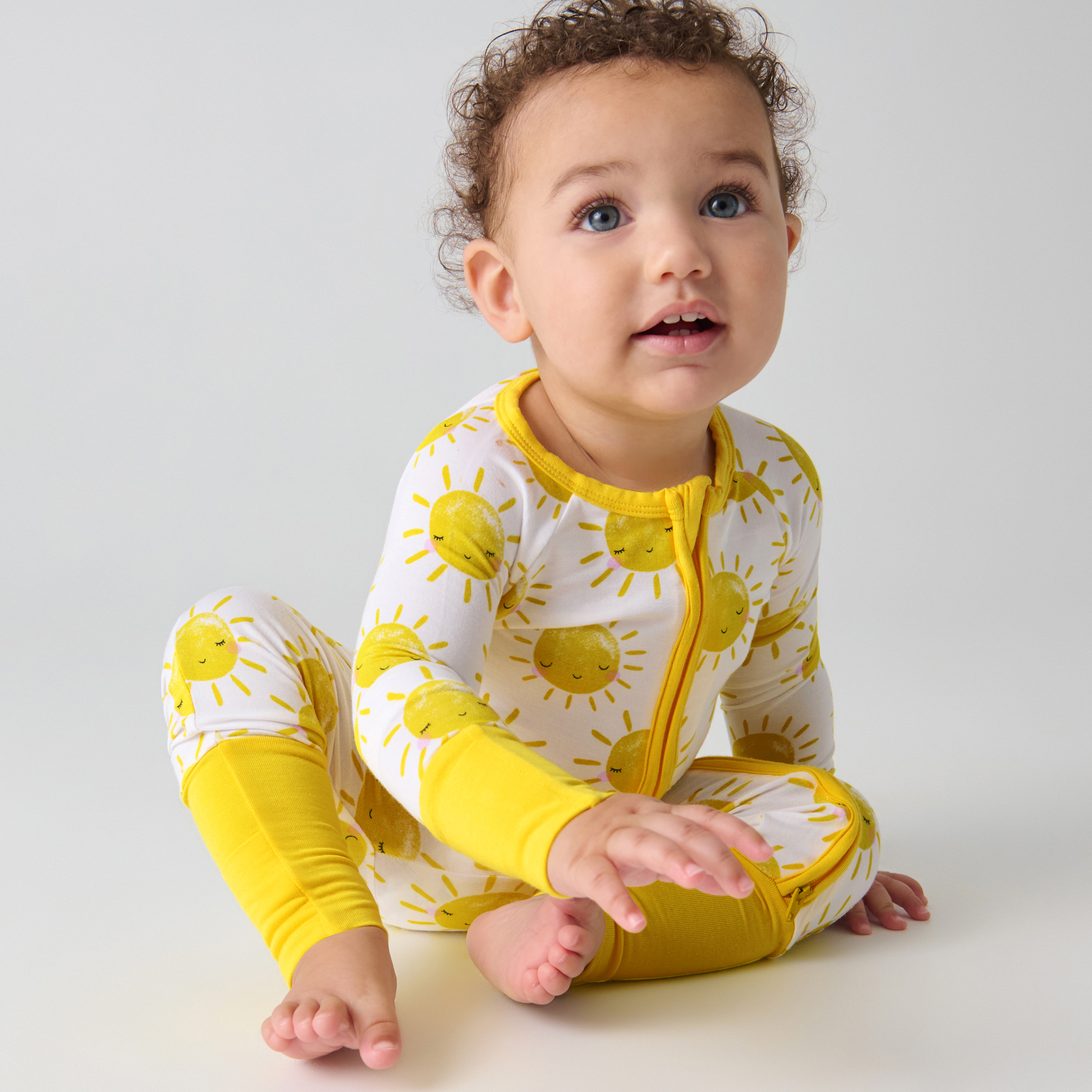 Little Sleepies Zippy - Sunshine, 0-3 M.