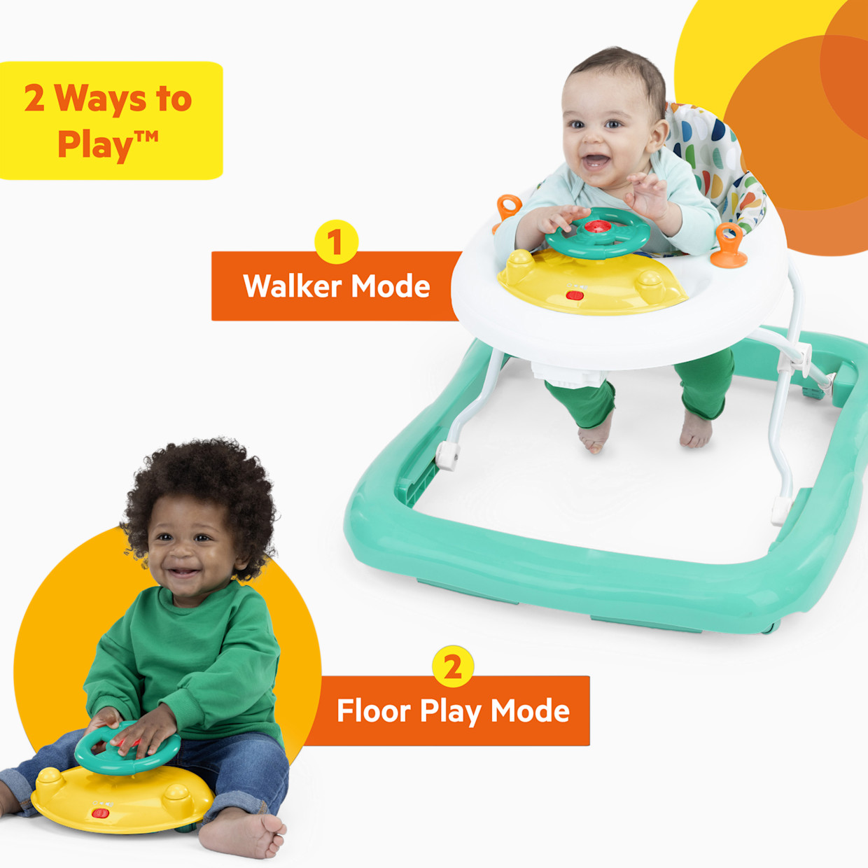 Bright Starts Ready to Roll Lights & Sounds Walker.