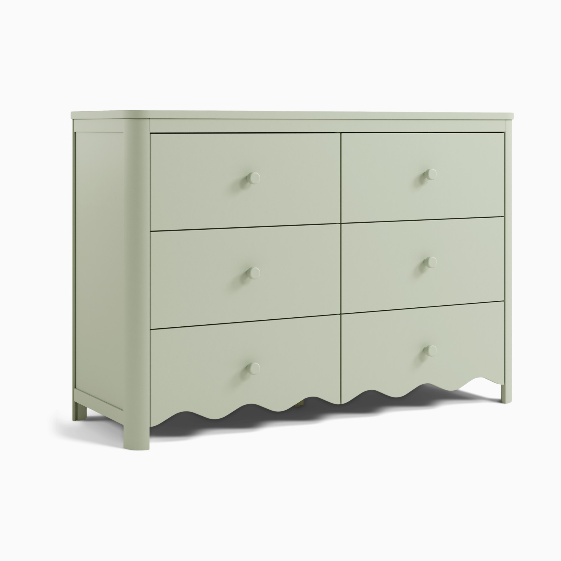 Storkcraft Casablanca 6 Drawer Dresser - Sage | Babylist Shop Storkcraft Casablanca 6 Drawer Dresser - Sage | Babylist Shop