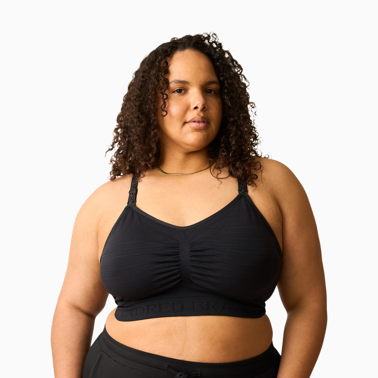 Kindred Bravely Sublime Hands Free Pumping Bra - Black, Small.