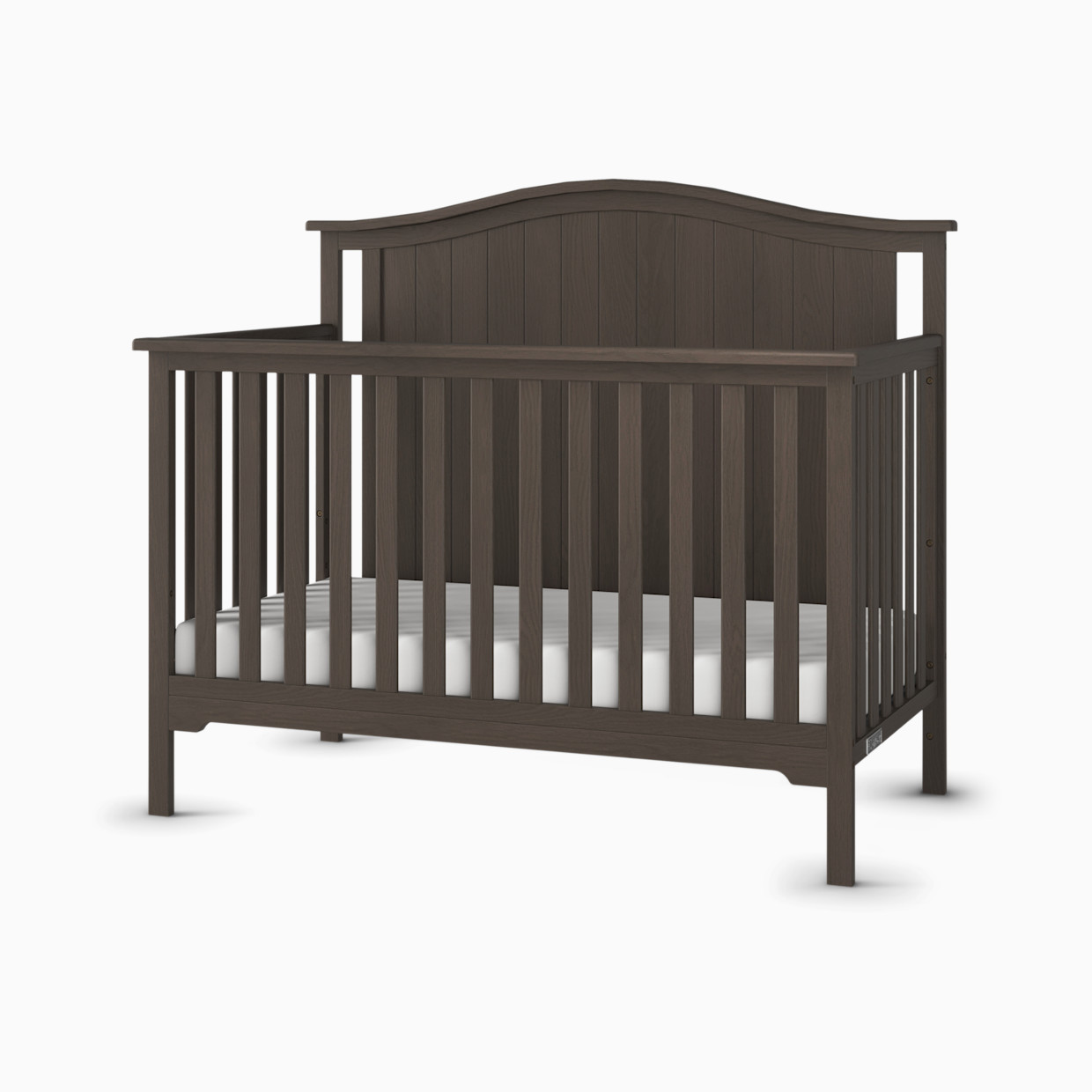 Child Craft Hampton Arch Top 4-In-1 Convertible Crib - Dapper Grey.