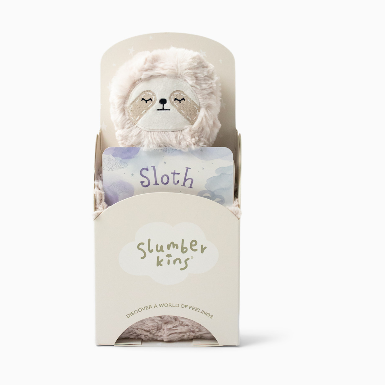 Slumberkins, Inc. Plush Snuggler & Book Bundle - Sloth's Routines.