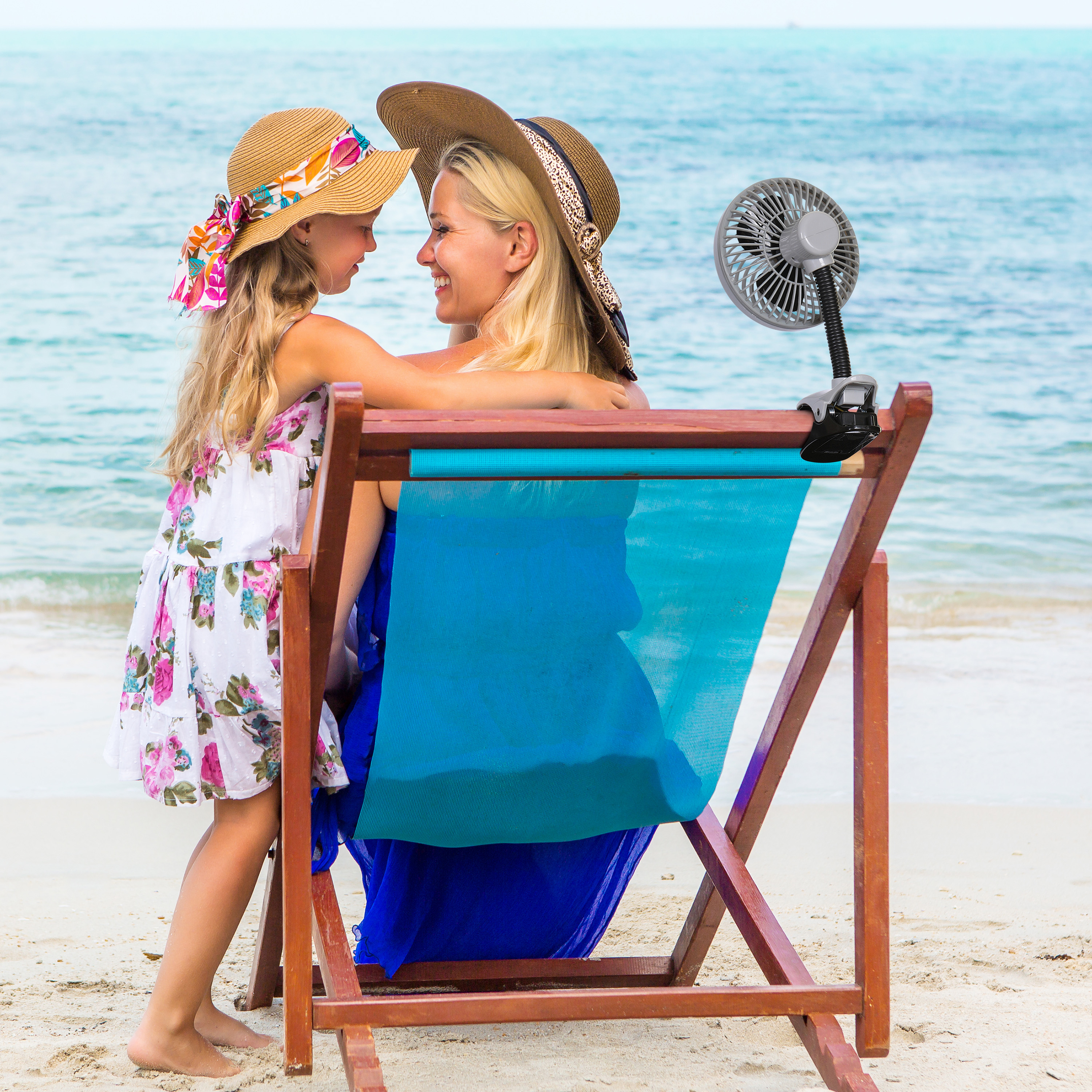 Dreambaby Caged Deluxe EZY-Fit Clip-On Fan - Black.