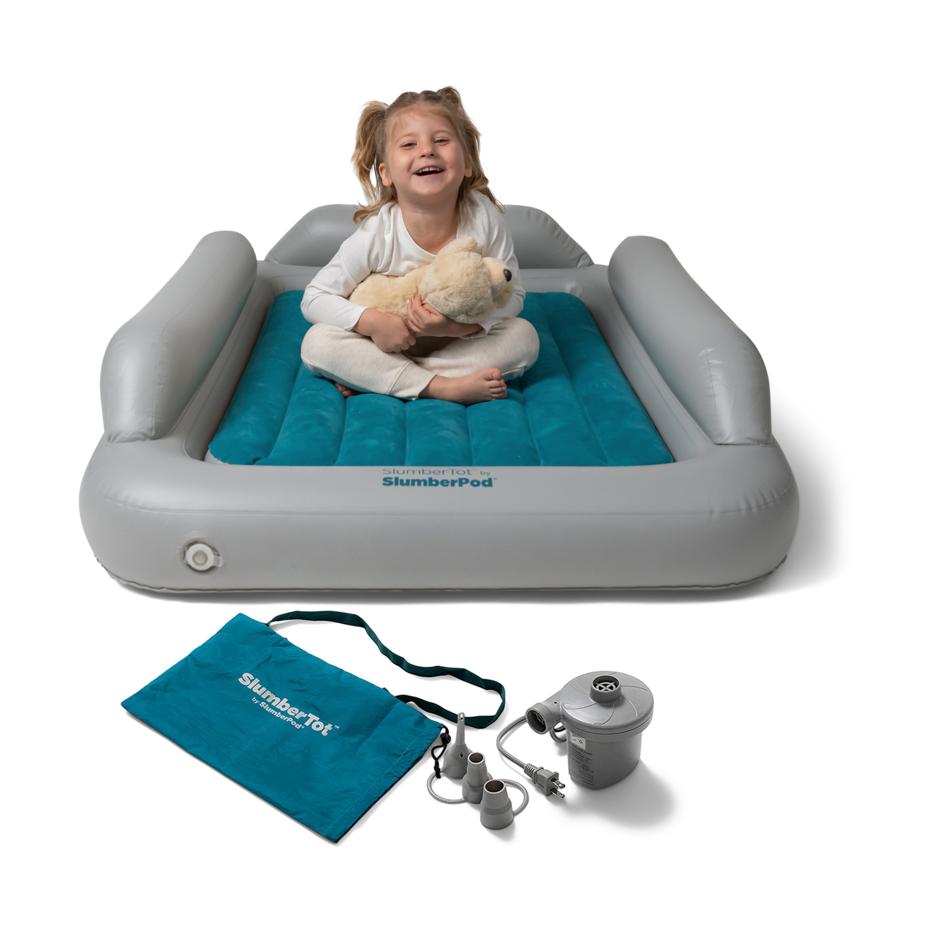SlumberPod SlumberTot Inflatable Toddler Bed.