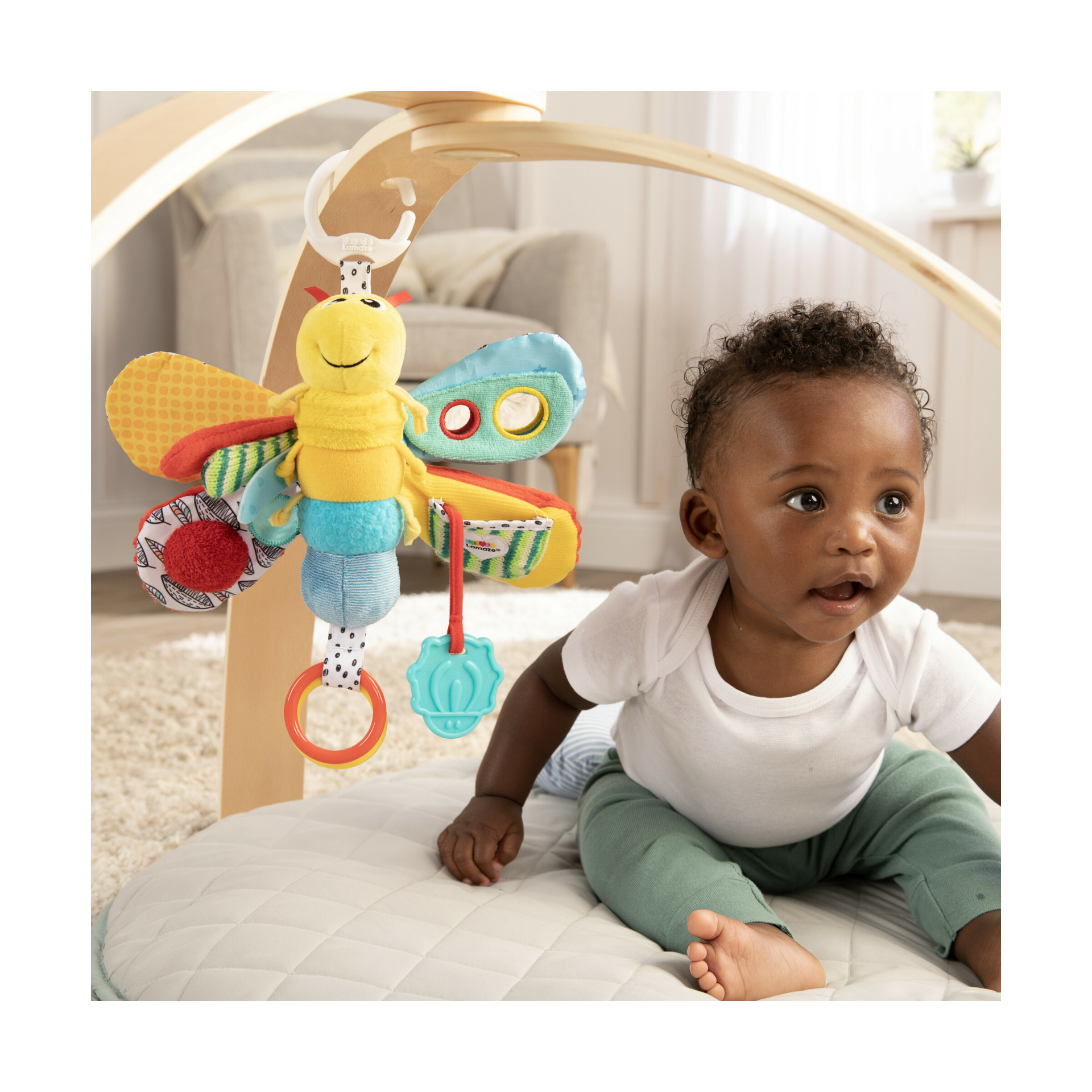 Lamaze Freddie The Firefly Clip & Go Stroller Toy.