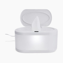 Munchkin Touch Free Baby Wipe Warmer with Nightlight & Motion Sensor, White