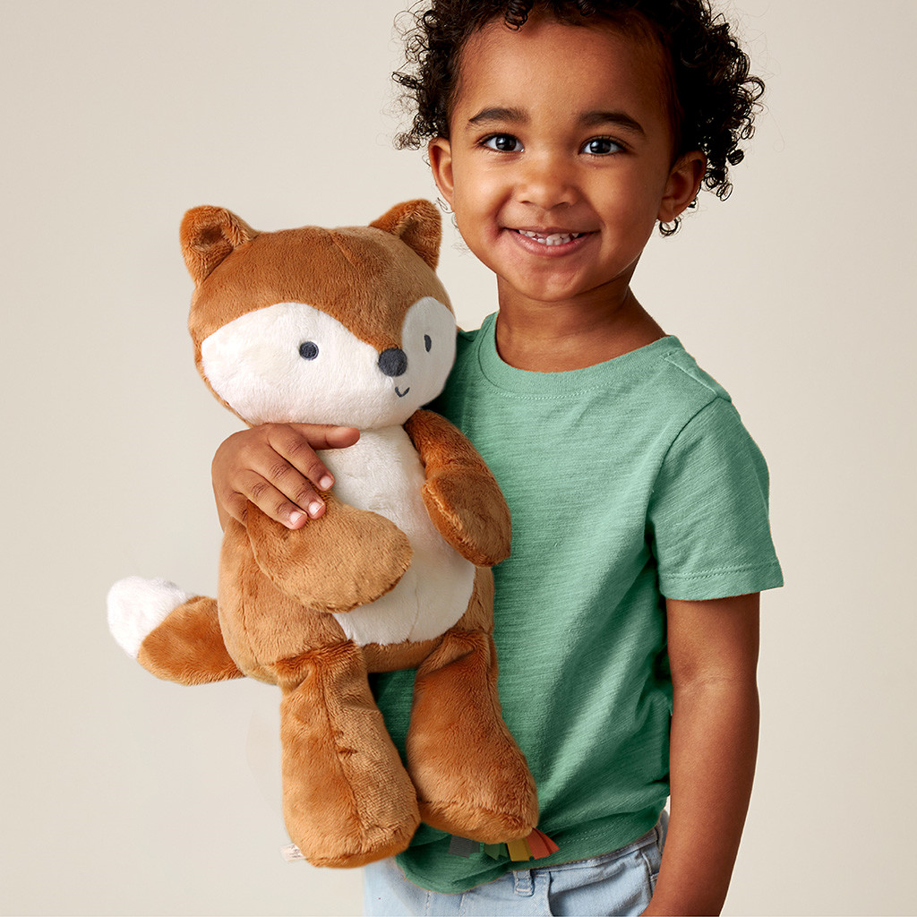 Itzy Ritzy Sweetie Snuggles Plush Toy - Fox.