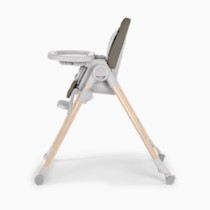 Partially folded Chicco Harmonia high chair.