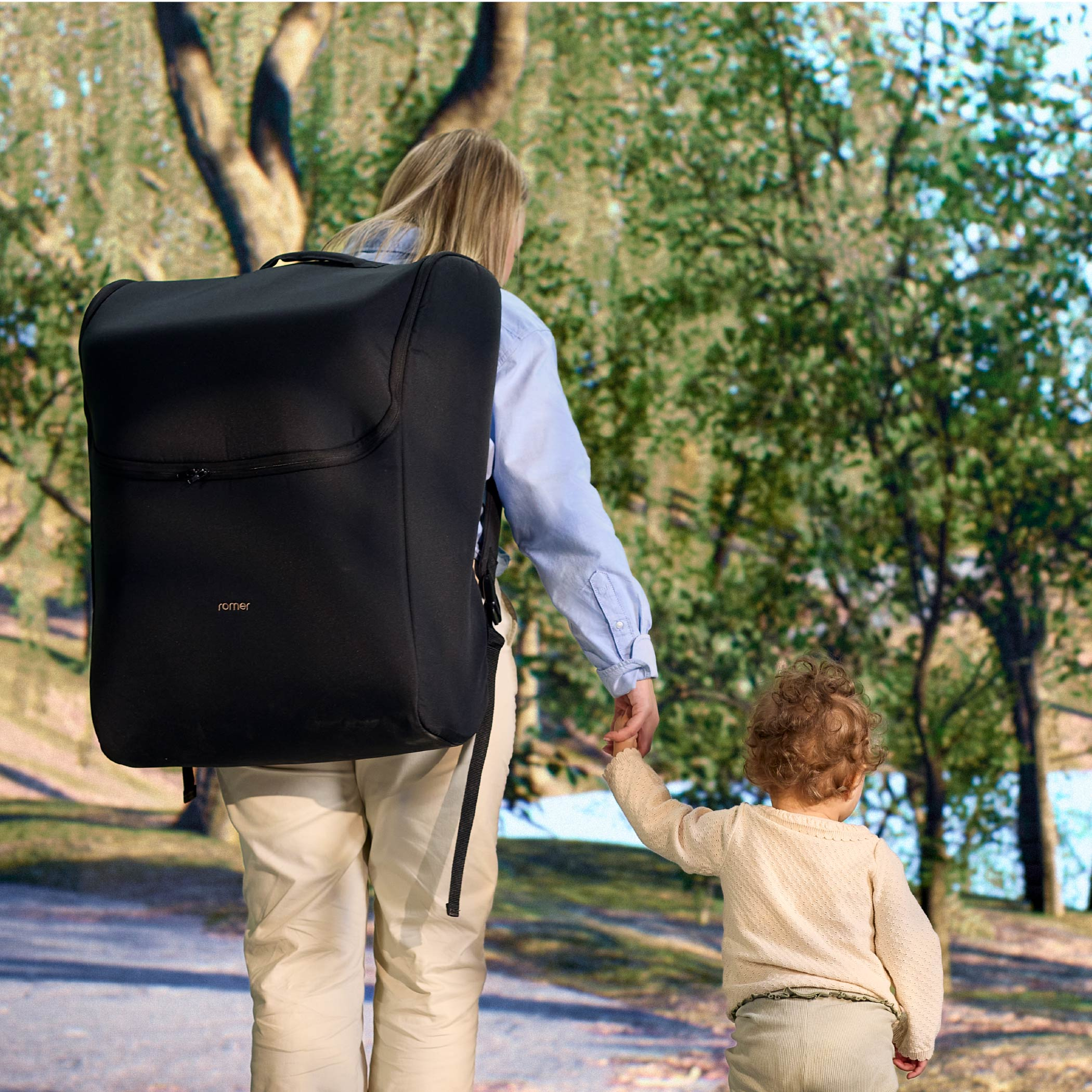 Romer Lani Ultra Compact Travel Stroller - Peppercorn.