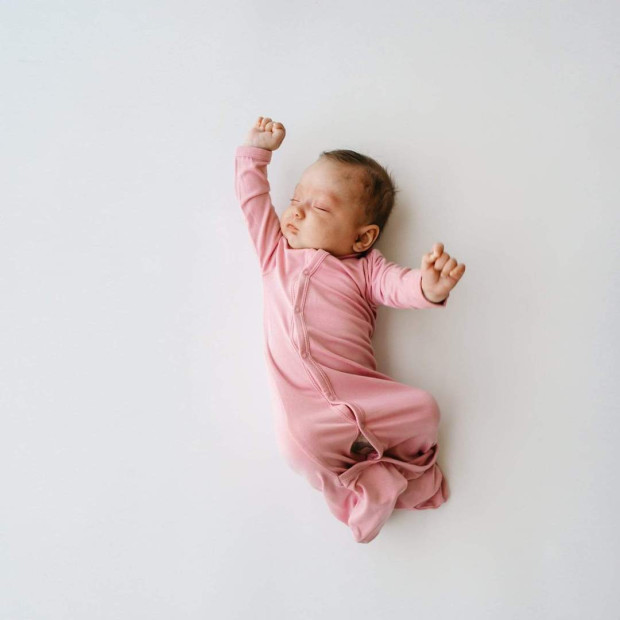 Kyte Baby Bundler Gown - Slate, 0-3 Months.