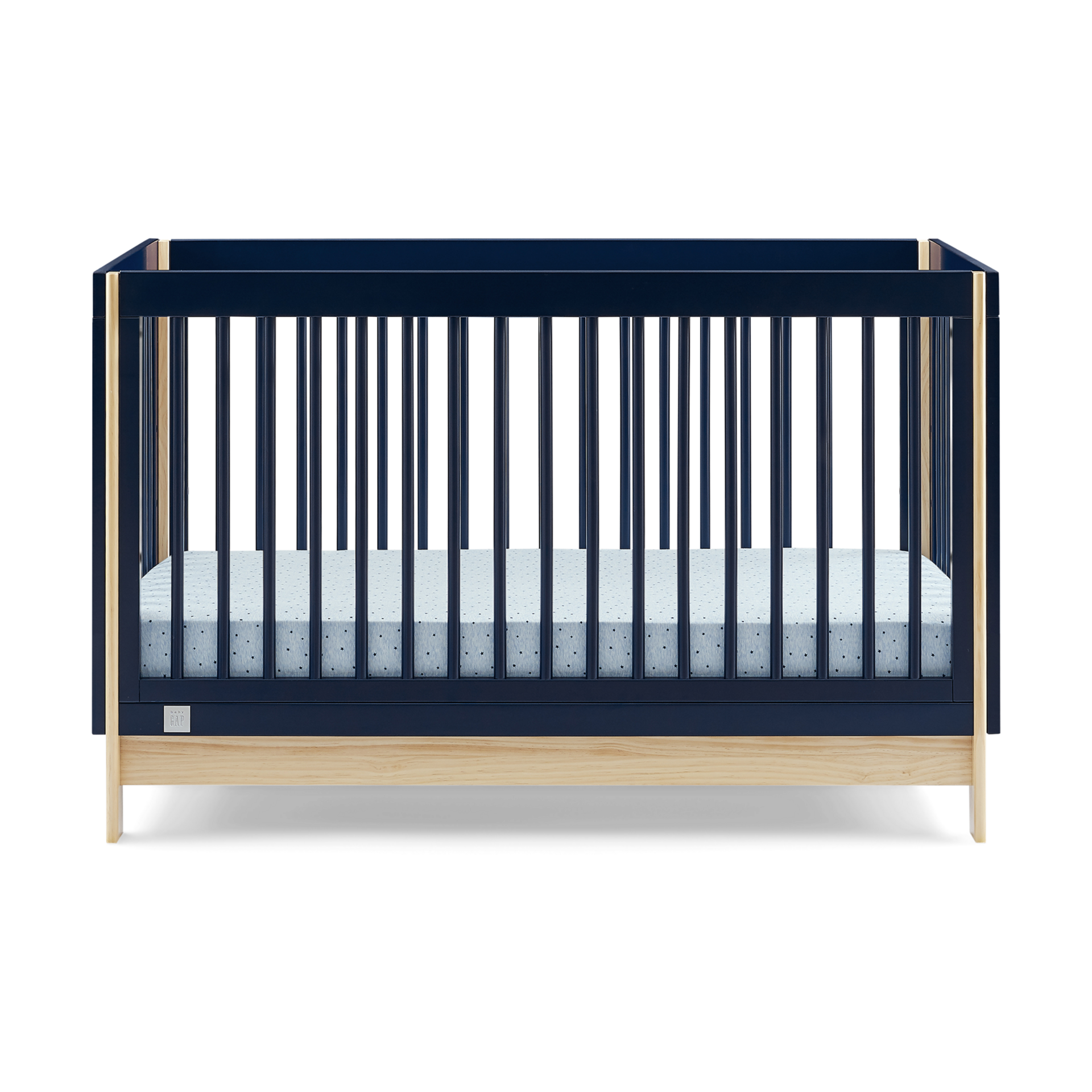 Delta Children BabyGap Tate 4-in-1 Convertible Crib - Navy/Natural ...