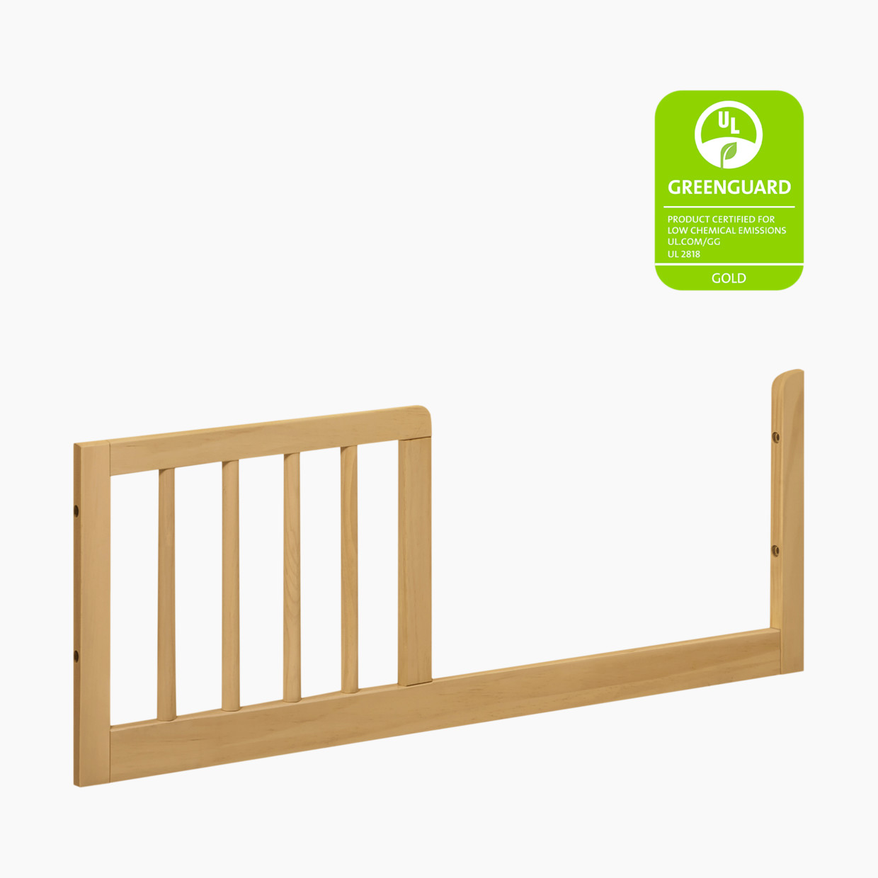 babyletto Gelato Mini Toddler Bed Conversion Kit - Honey.