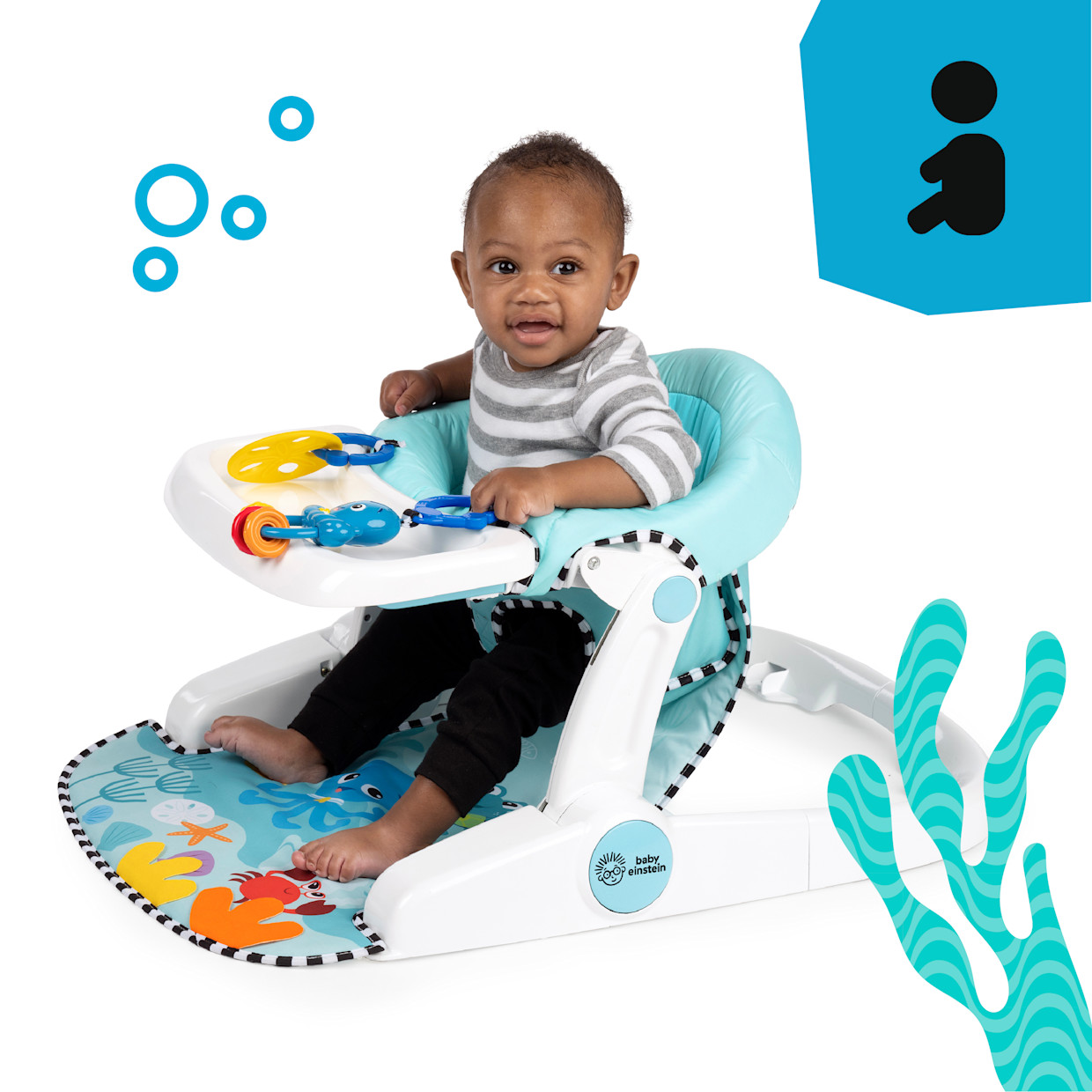 Baby Einstein Sea of Support 2-in-1 Sit-Up Floor Seat.
