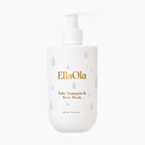 Tear Free Baby Shampoo & Body Wash - Organic, Hypoallergenic Baby + Kid Soap Hydrates & Nourishes While Gently Cleansing Sensitive Skin, Fragrance Free | 10.1 fl. oz.