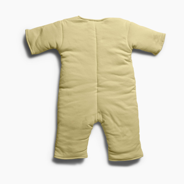 Baby Merlin's Magic Sleepsuit Cotton Swaddle Transition Product - Yellow, 3-6 Months.