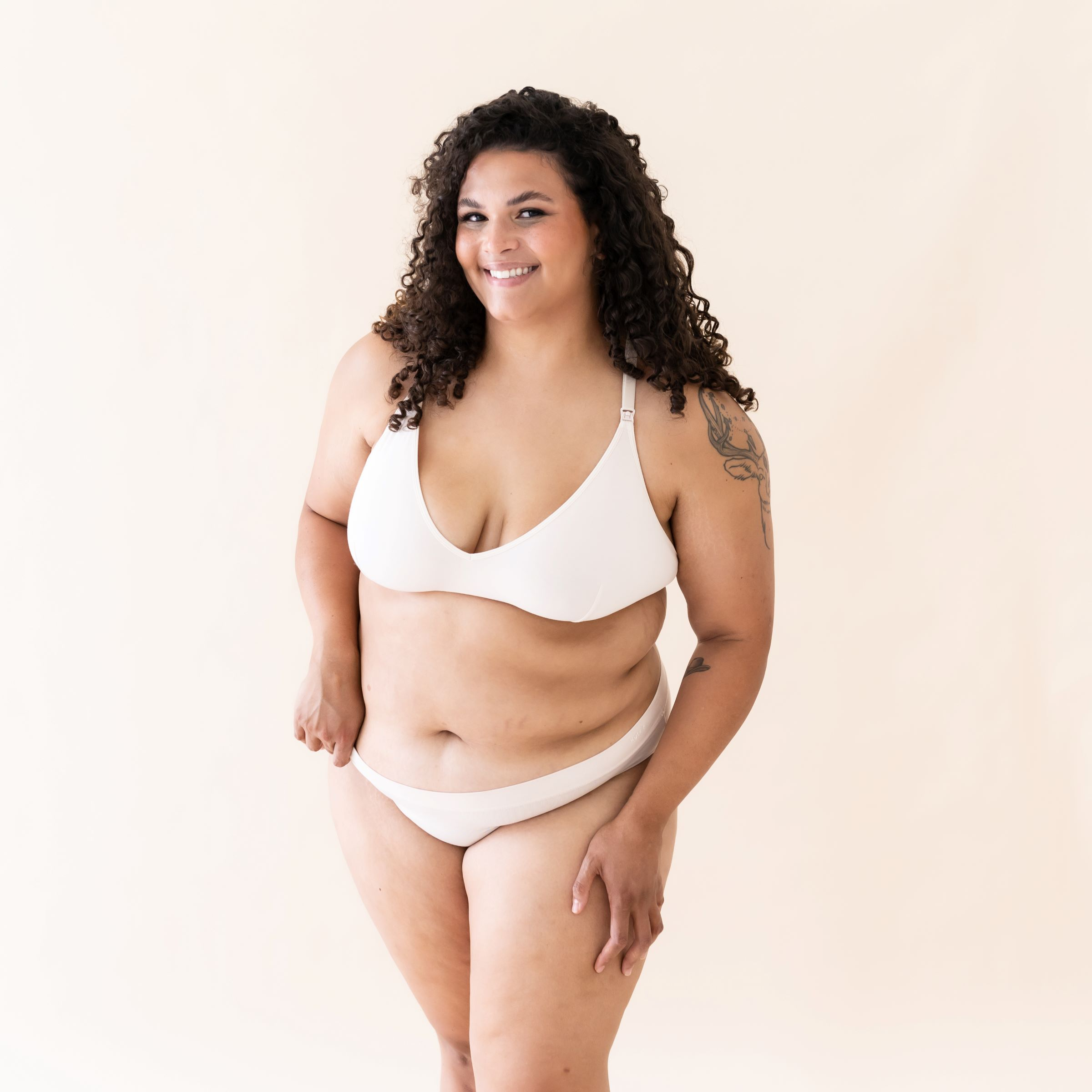 Kyte Baby Nursing Bra - Blonde, XS.