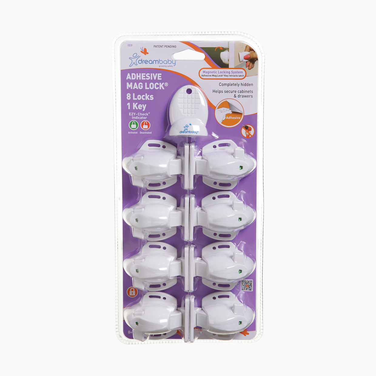 Dreambaby Magnetic Locking System - White.