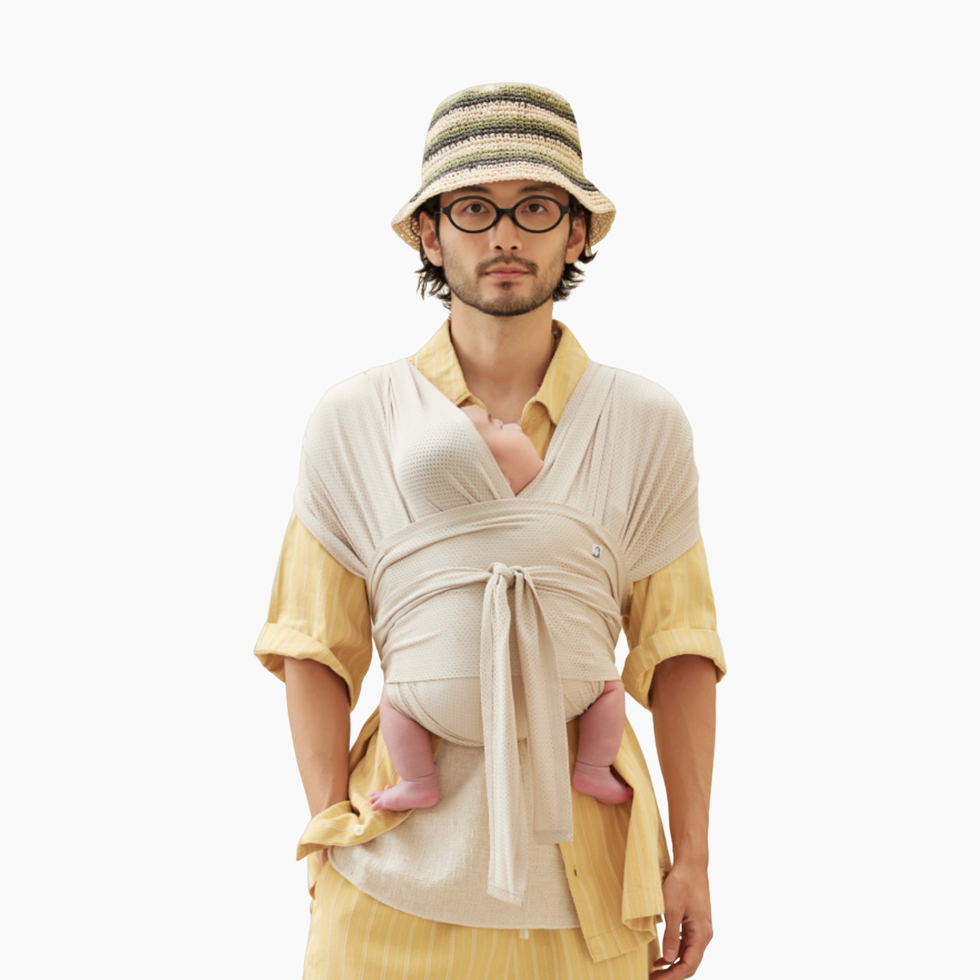 Konny Baby Carrier Flex ベージュ (XS-XL) Konny Baby Carrier FLEX SoftBreeze™