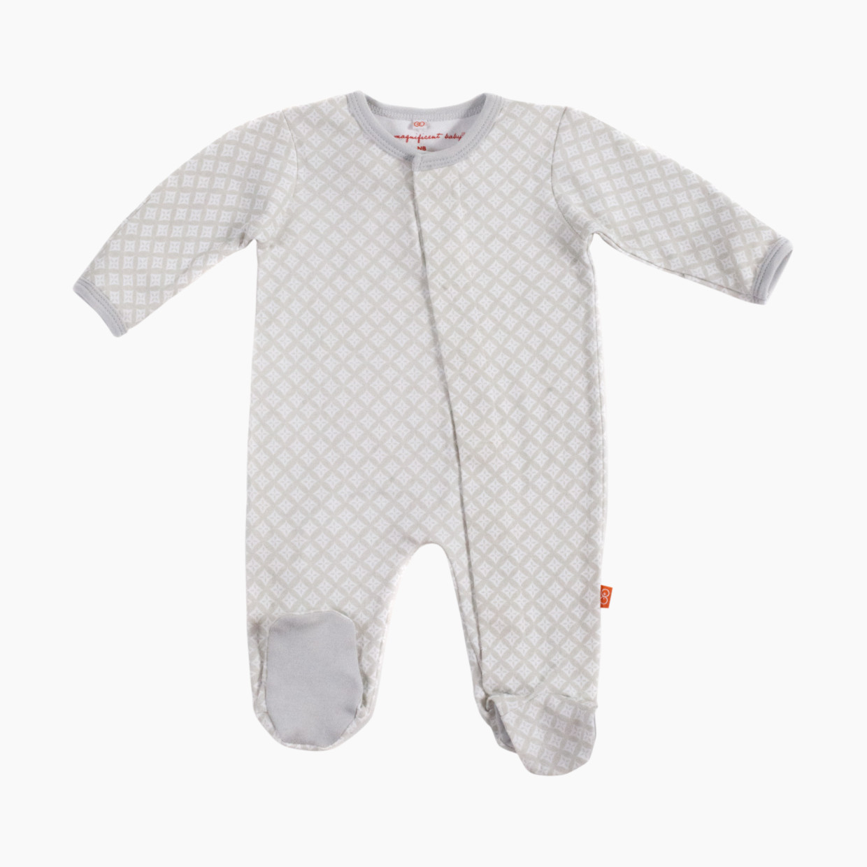 Magnetic Me Magnetic Footie - Grey Diamond, Newborn.