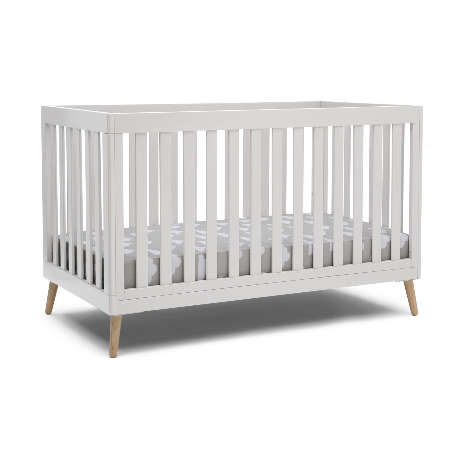 delta white baby crib