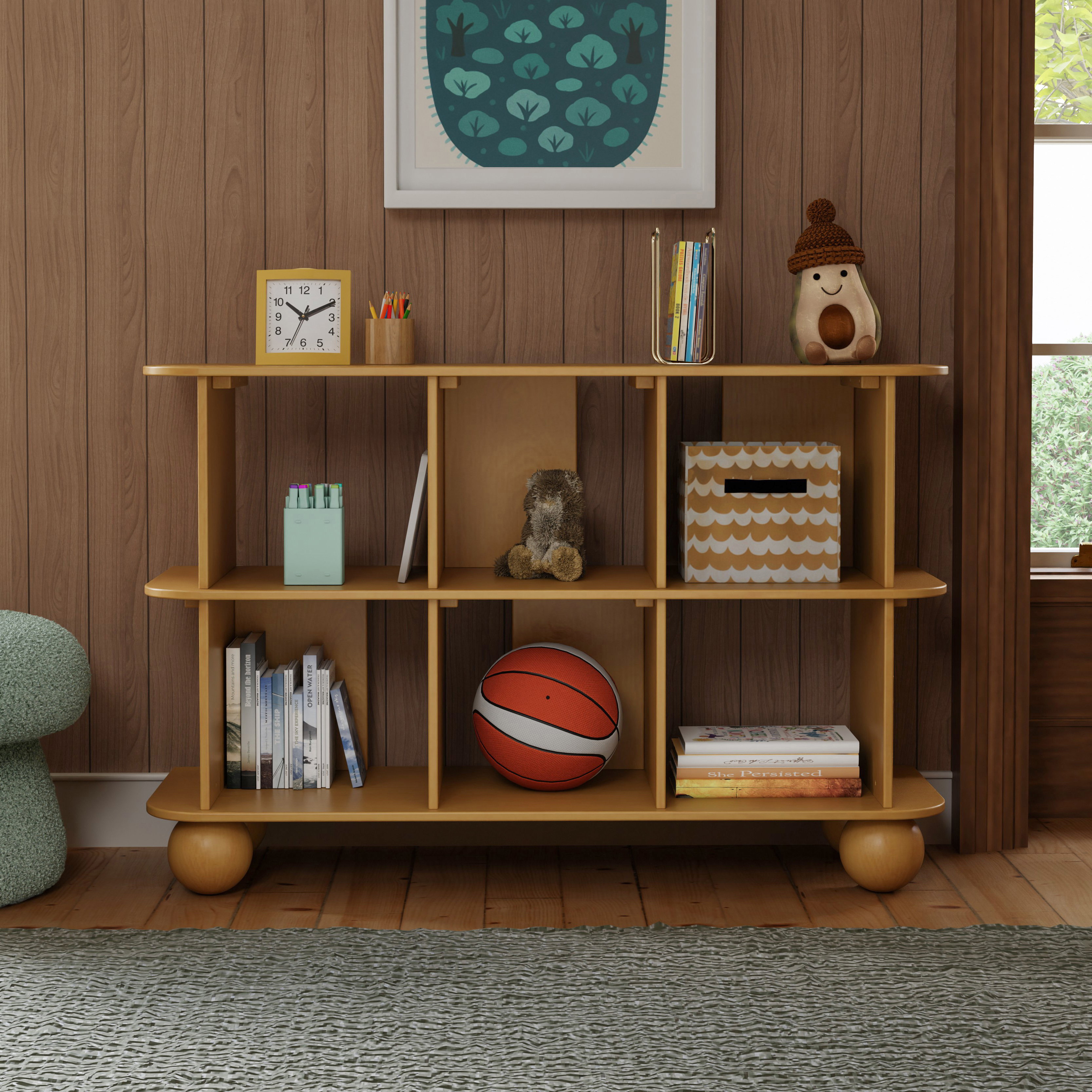 babyletto Crosby Open Bookcase.