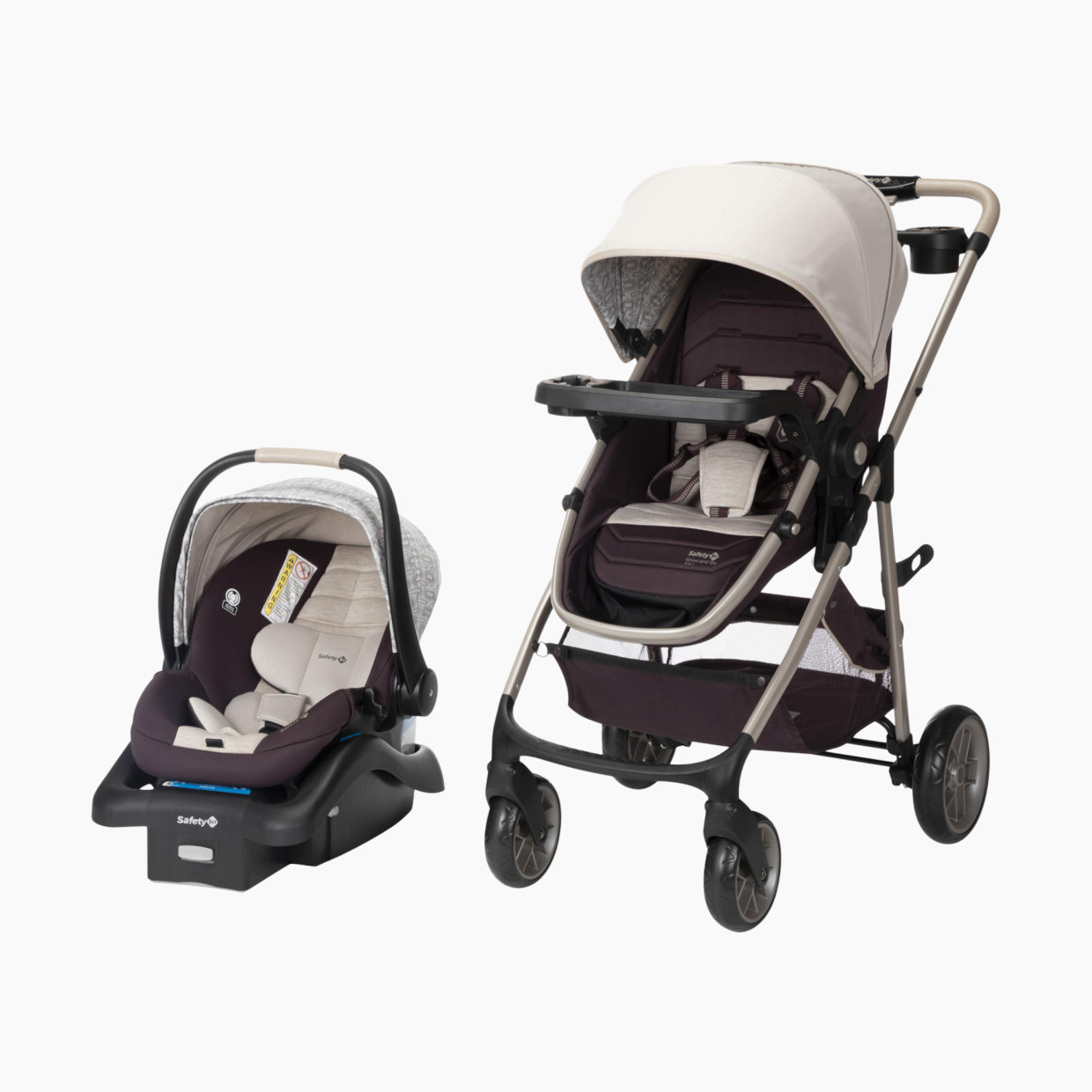 Safety 1st Deluxe Grow and Go Flex 8-in-1 Travel System - Dune's Edge.