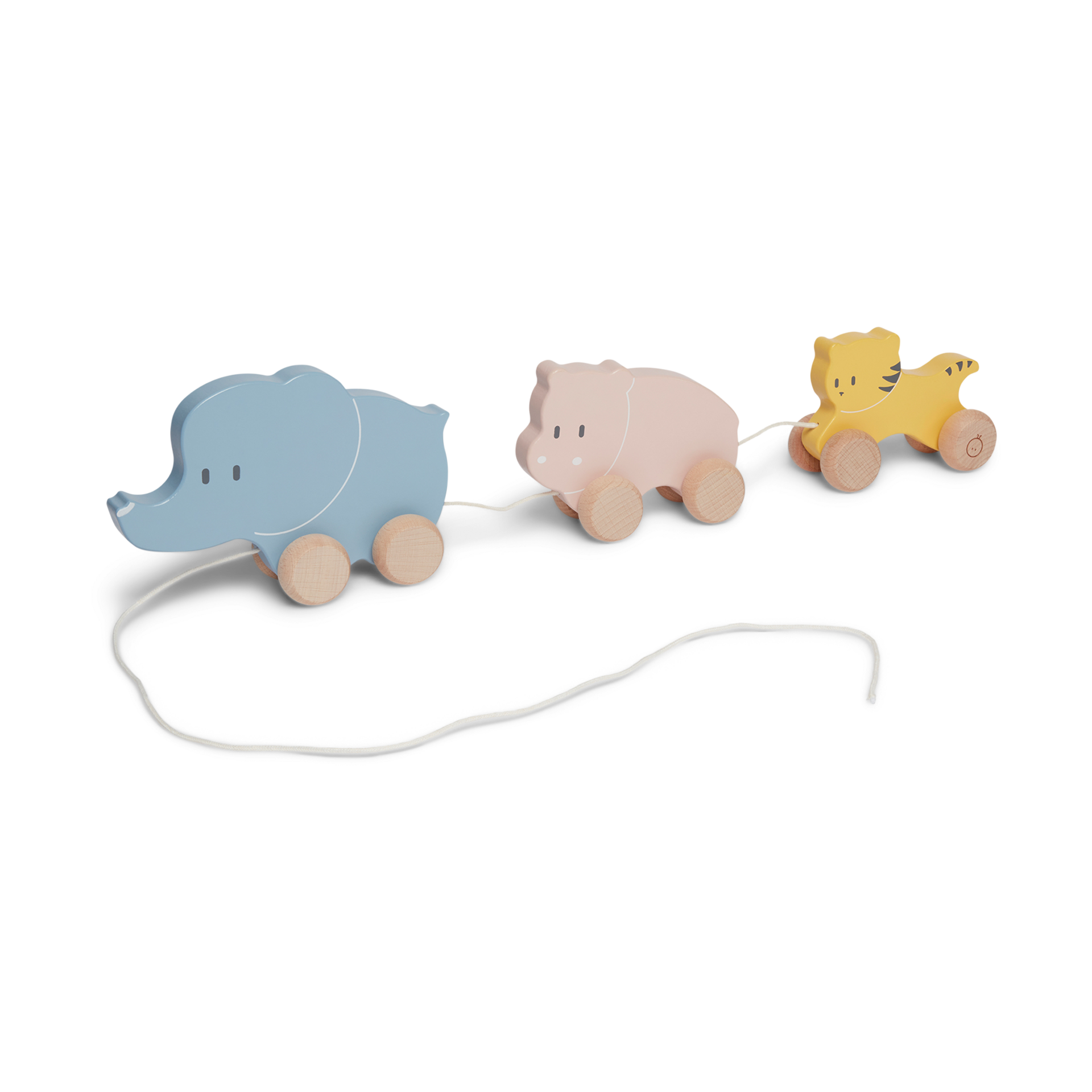 MORI Wooden Animal Pull Along Toy.