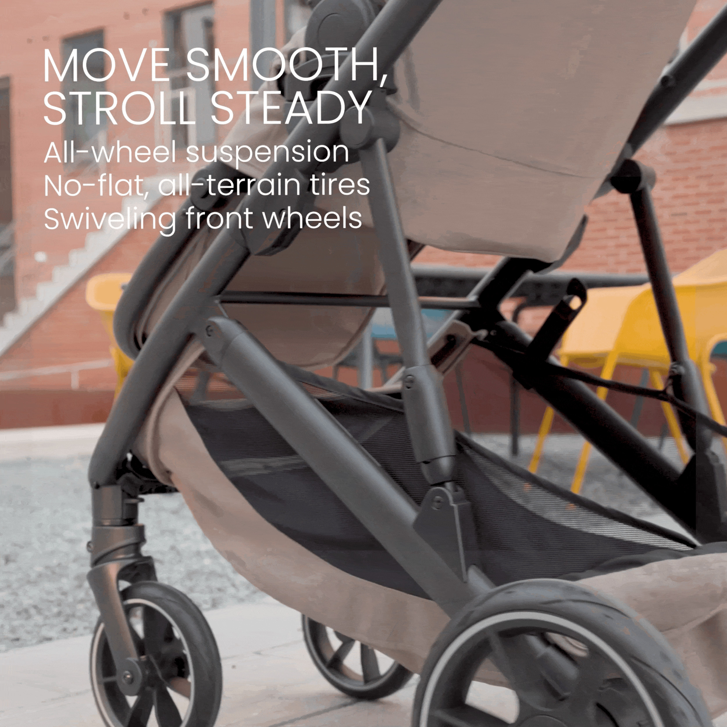 Britax Prism Modular Stroller - Raven Black.