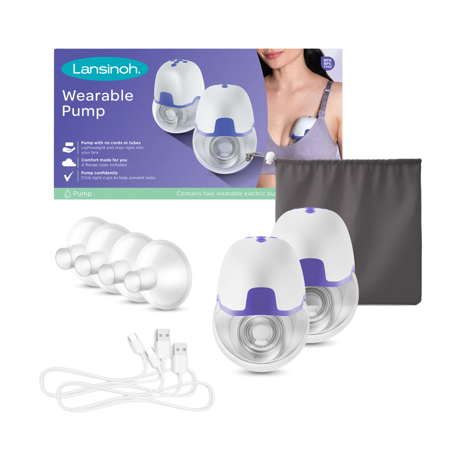 Lansinoh Wearable Breast Pump.