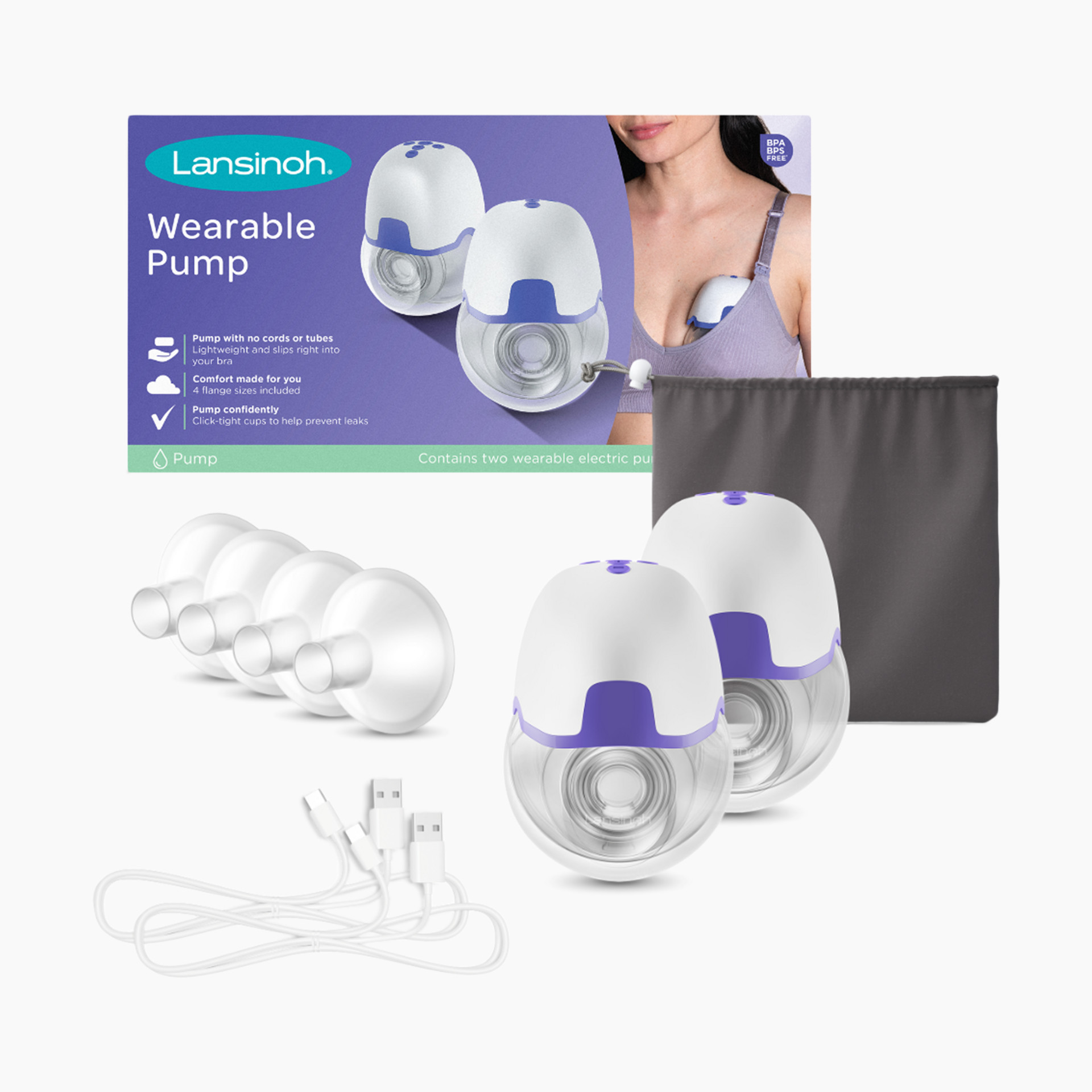 Lansinoh Wearable Breast Pump Babylist Shop
