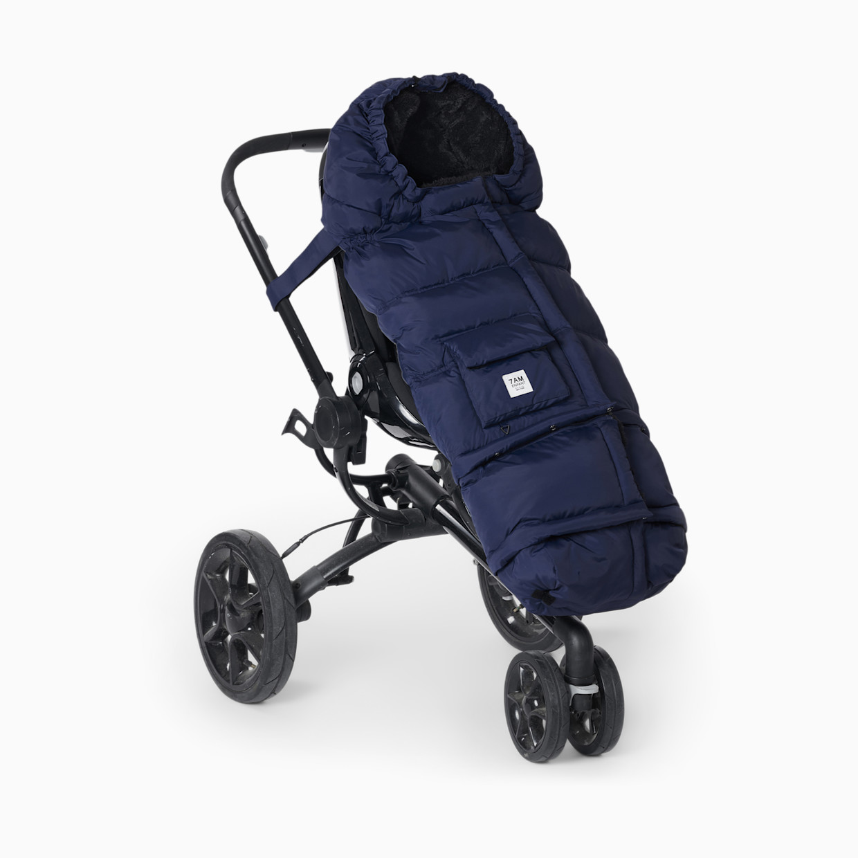7AM Enfant Blanket 212 - Navy, 6 M-4 T.