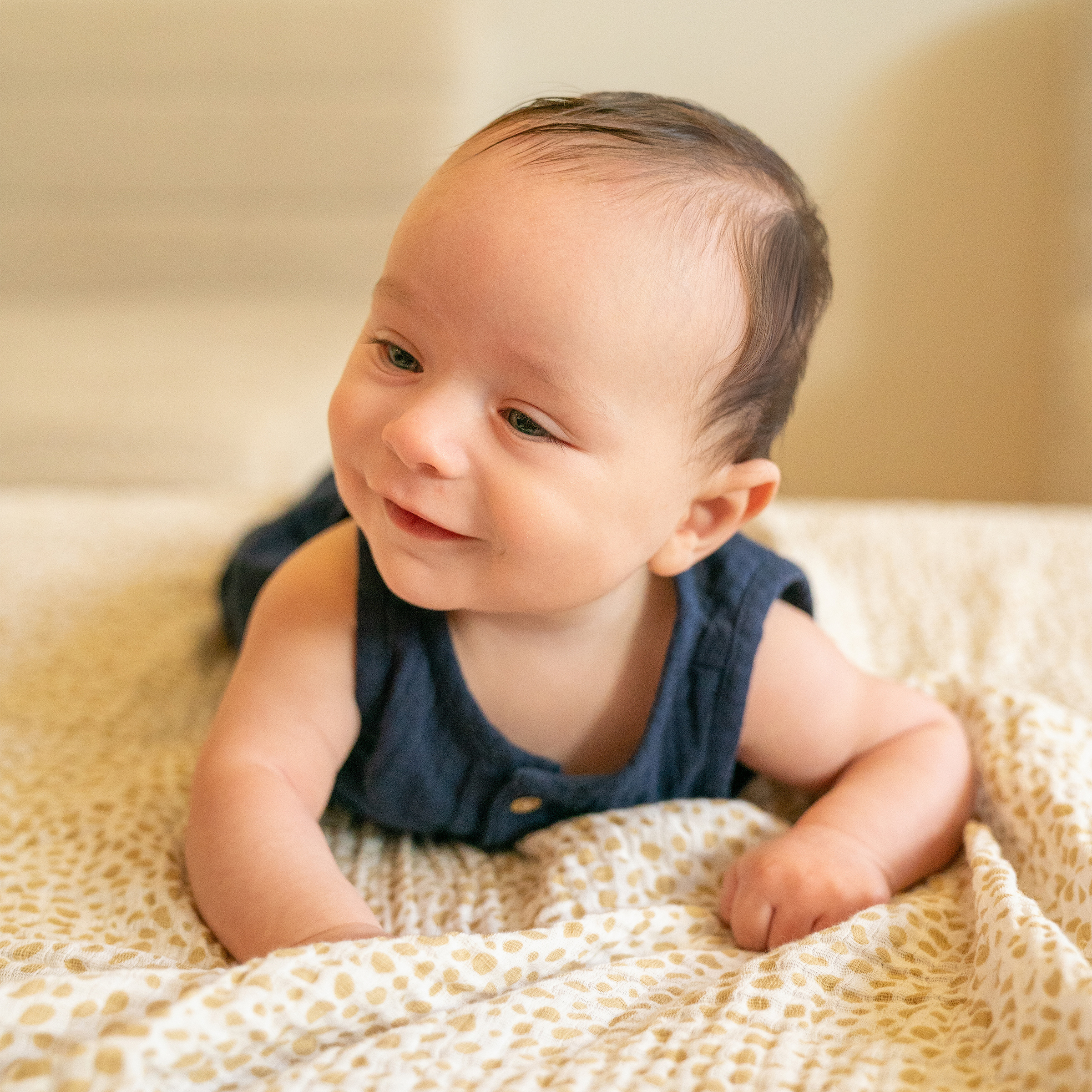 Aden + Anais Essentials Cotton Muslin Dream Blanket - Giraffe Safari.