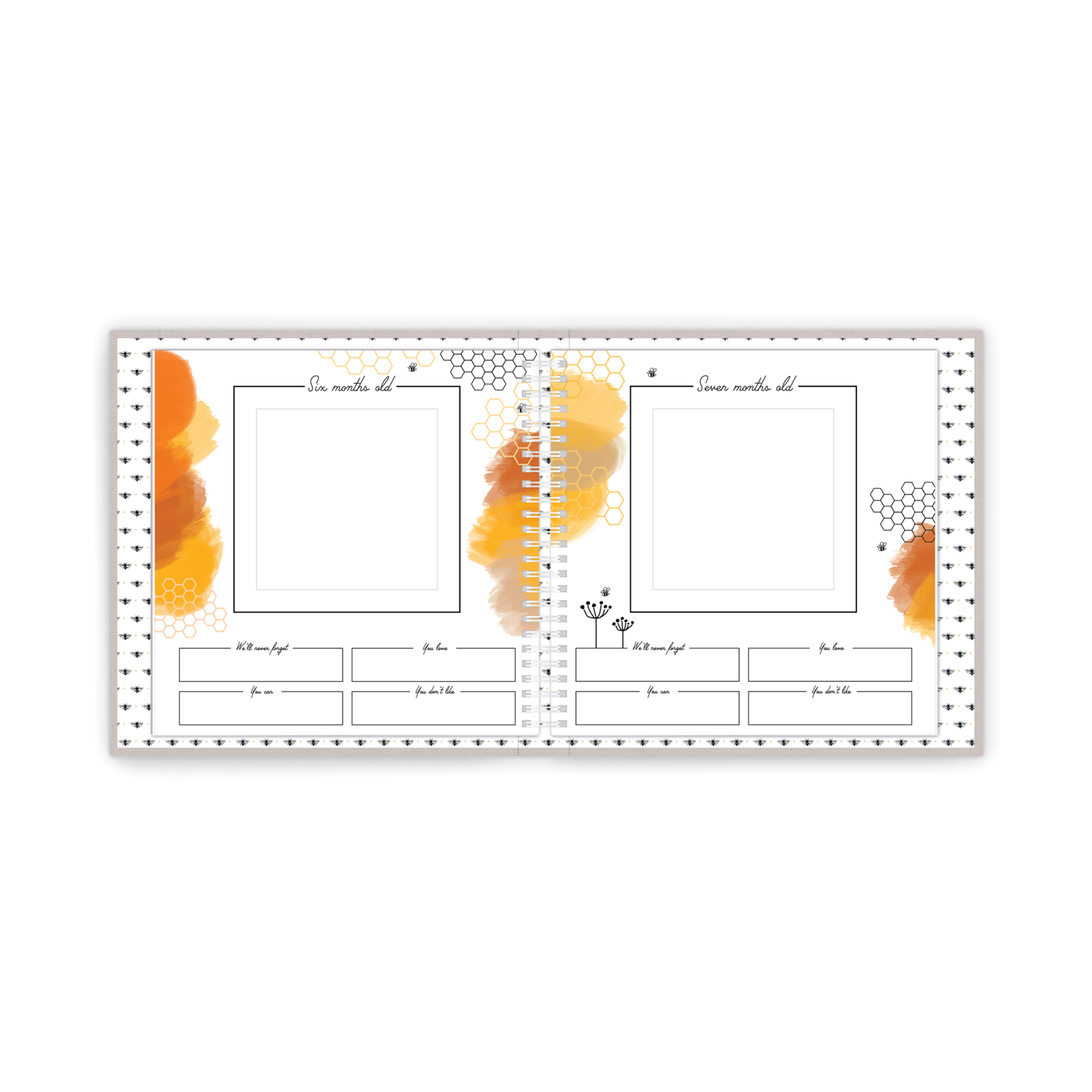 Lucy Darling Luxury Memory Book - Honey Bee.