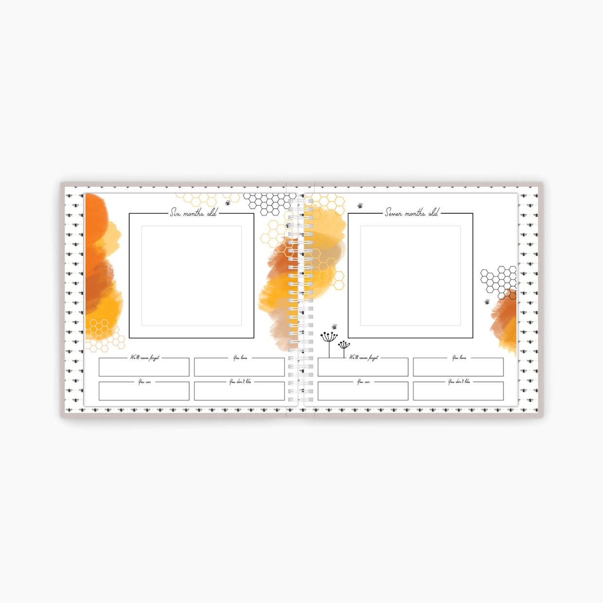 Lucy Darling Luxury Memory Book - Honey Bee.