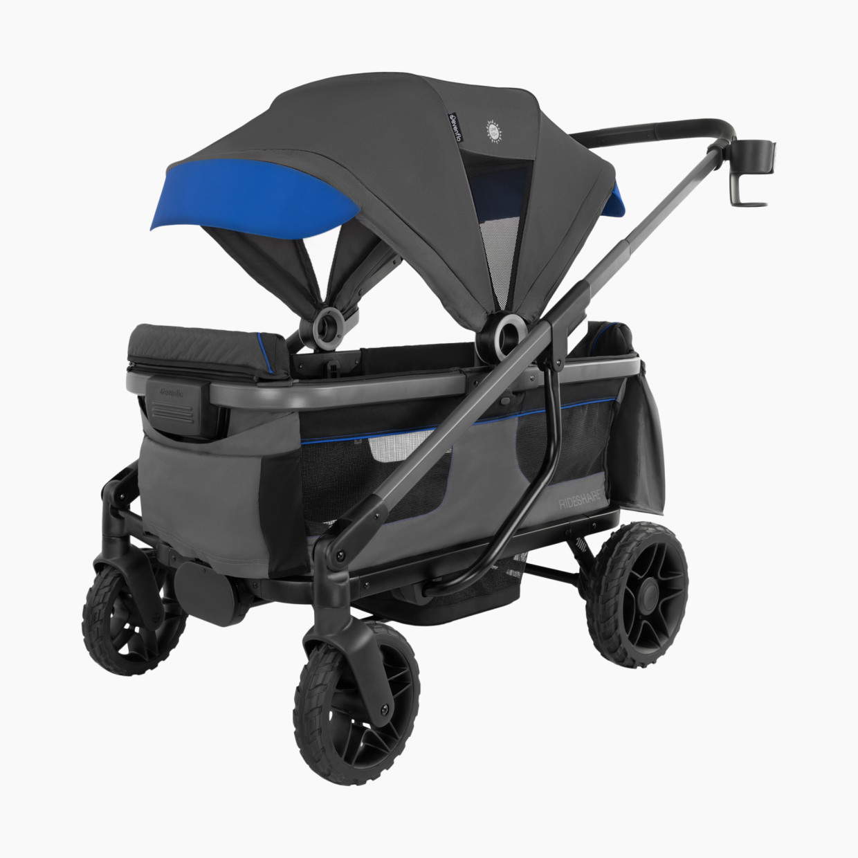 Evenflo Shyft Rideshare All-Terrain Performance Stroller Wagon - Electric Blue, Stroller Wagon.