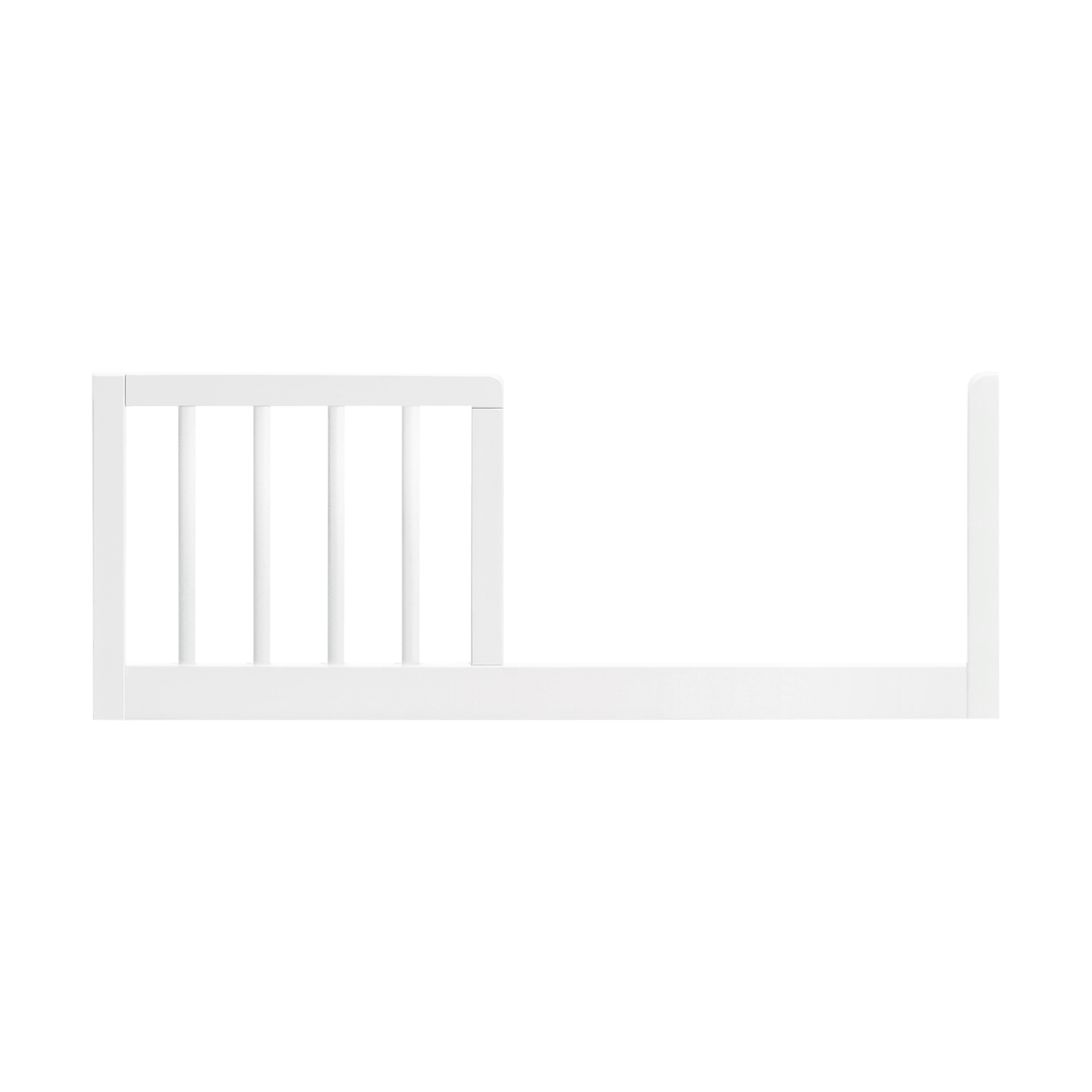 babyletto Gelato Mini Toddler Bed Conversion Kit - White.