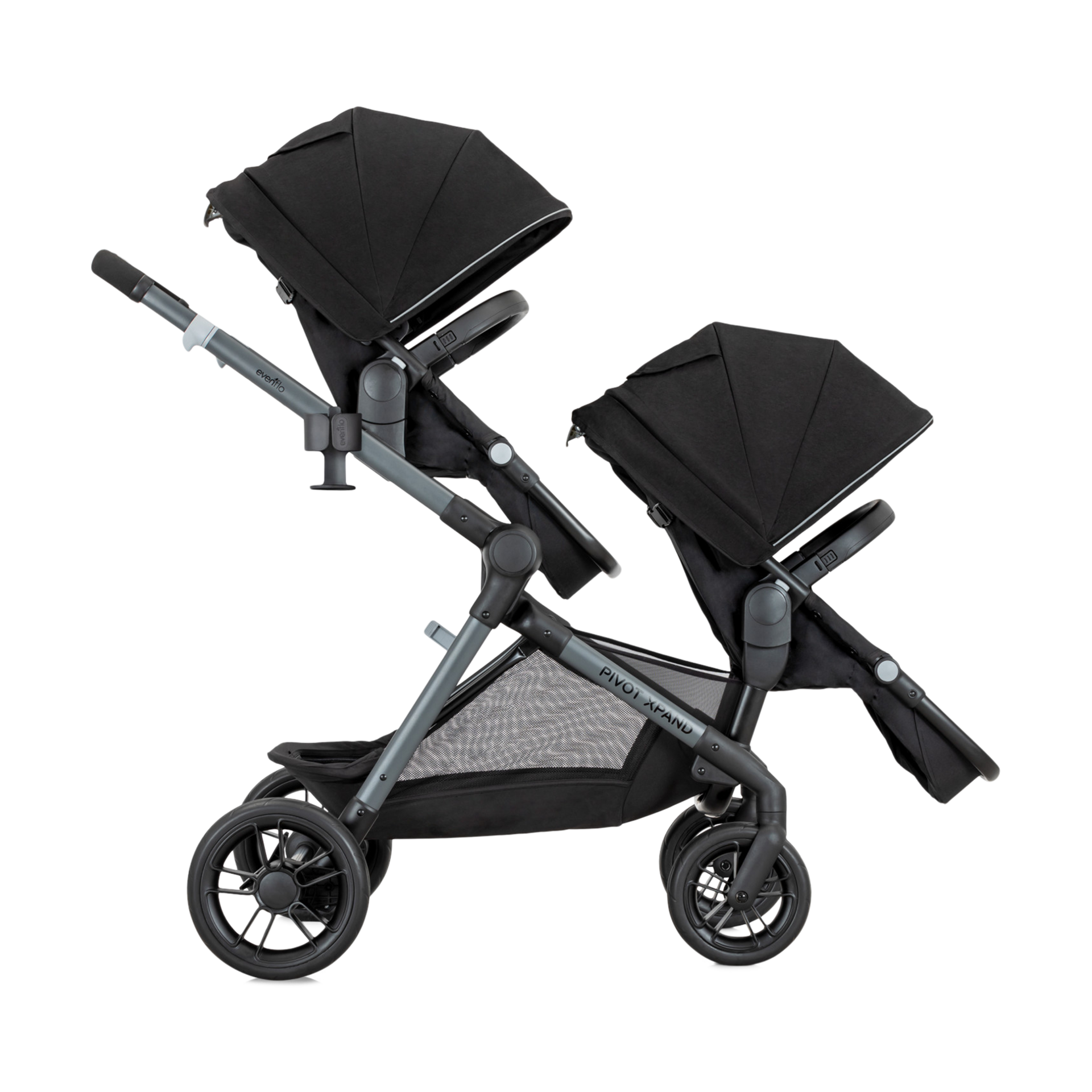 Evenflo Pivot Xpand Second Seat (ayrshire Black Medium Evenflo