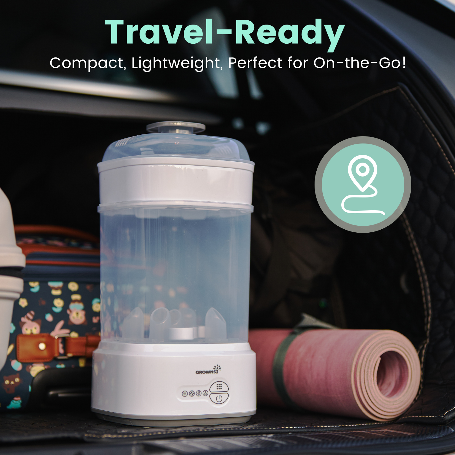 GROWNSY Electric Bottle Sterilizer and Dryer.