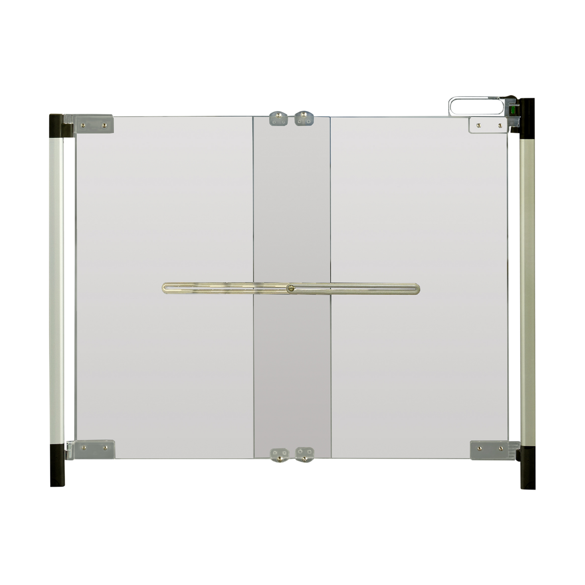 Qdos Crystal Clear Acrylic Gate Hardware Mount White Babylist Shop