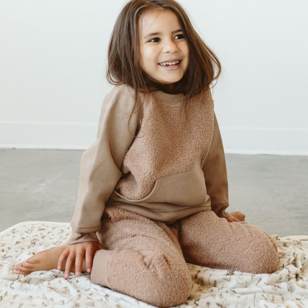 Goumi Kids Fleece Toddler Sweatsuit - Harvest, 2 T.
