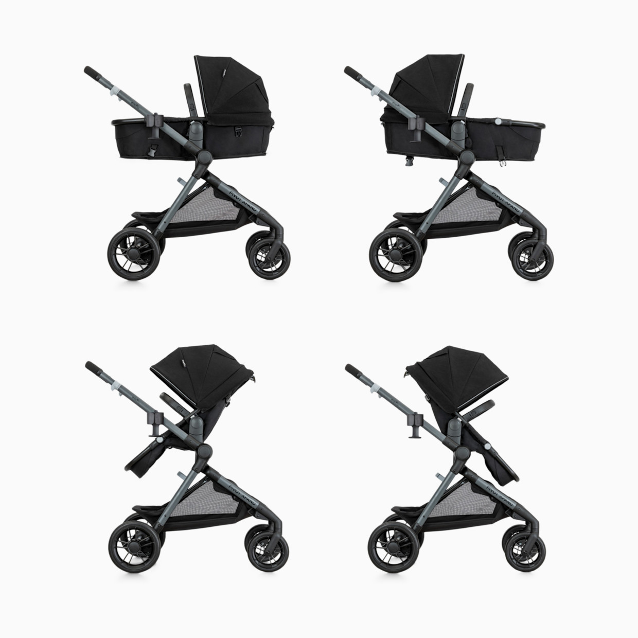 Evenflo Pivot Xpand Modular Stroller - Ayrshire Black.