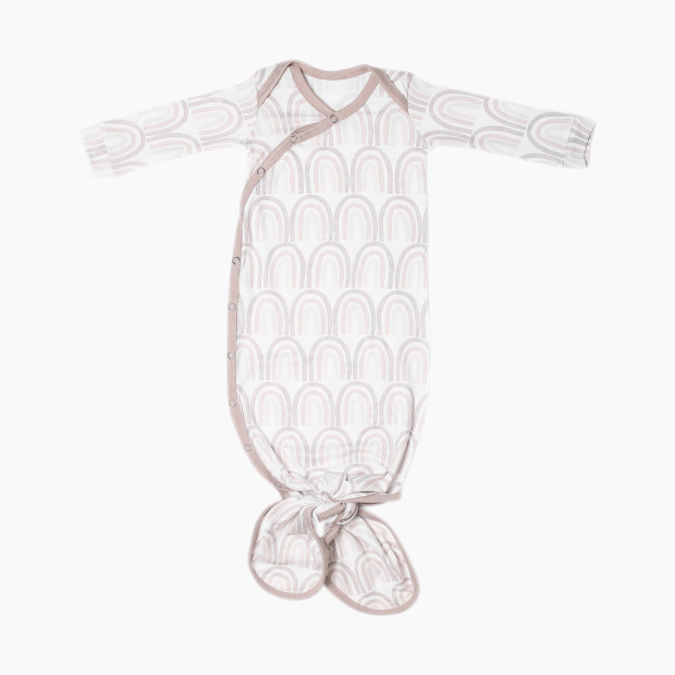 Copper Pearl Knotted Gown - Bliss, 0-4 M.