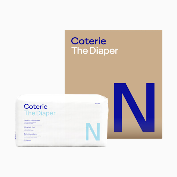Coterie Diaper 3pack Size NB - Newborn, 93 Count.