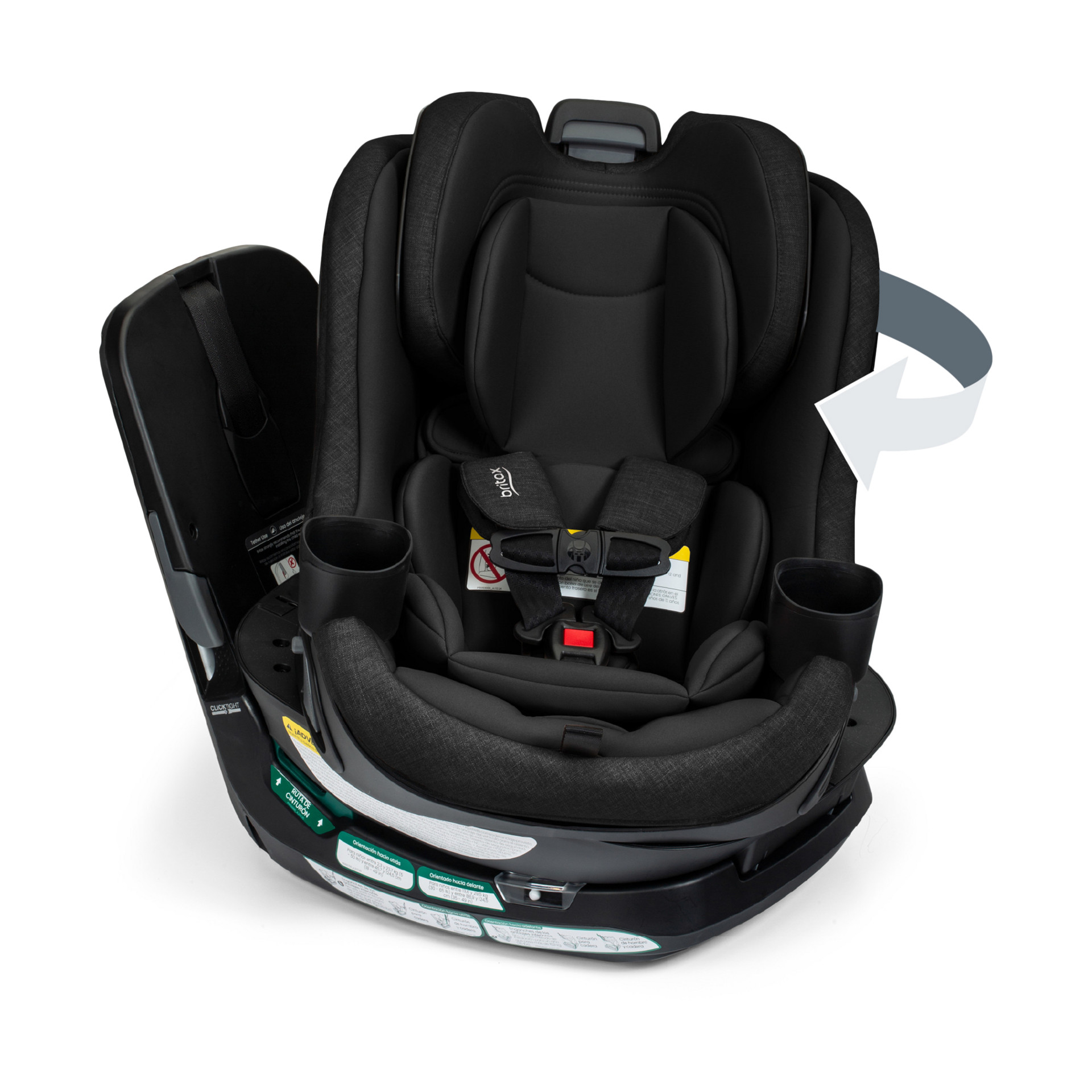 Britax Galaxy360 Slim Rotating Convertible Car Seat.